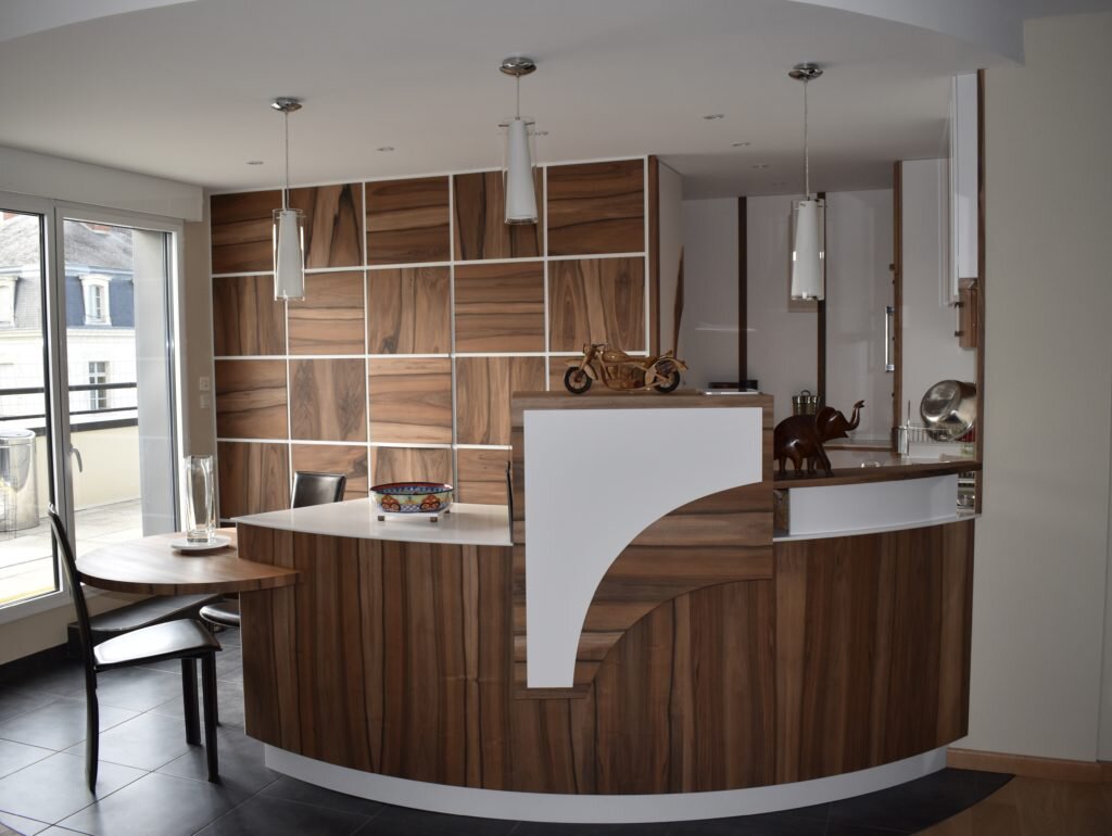 Cuisine et agencement intérieur en bois massif