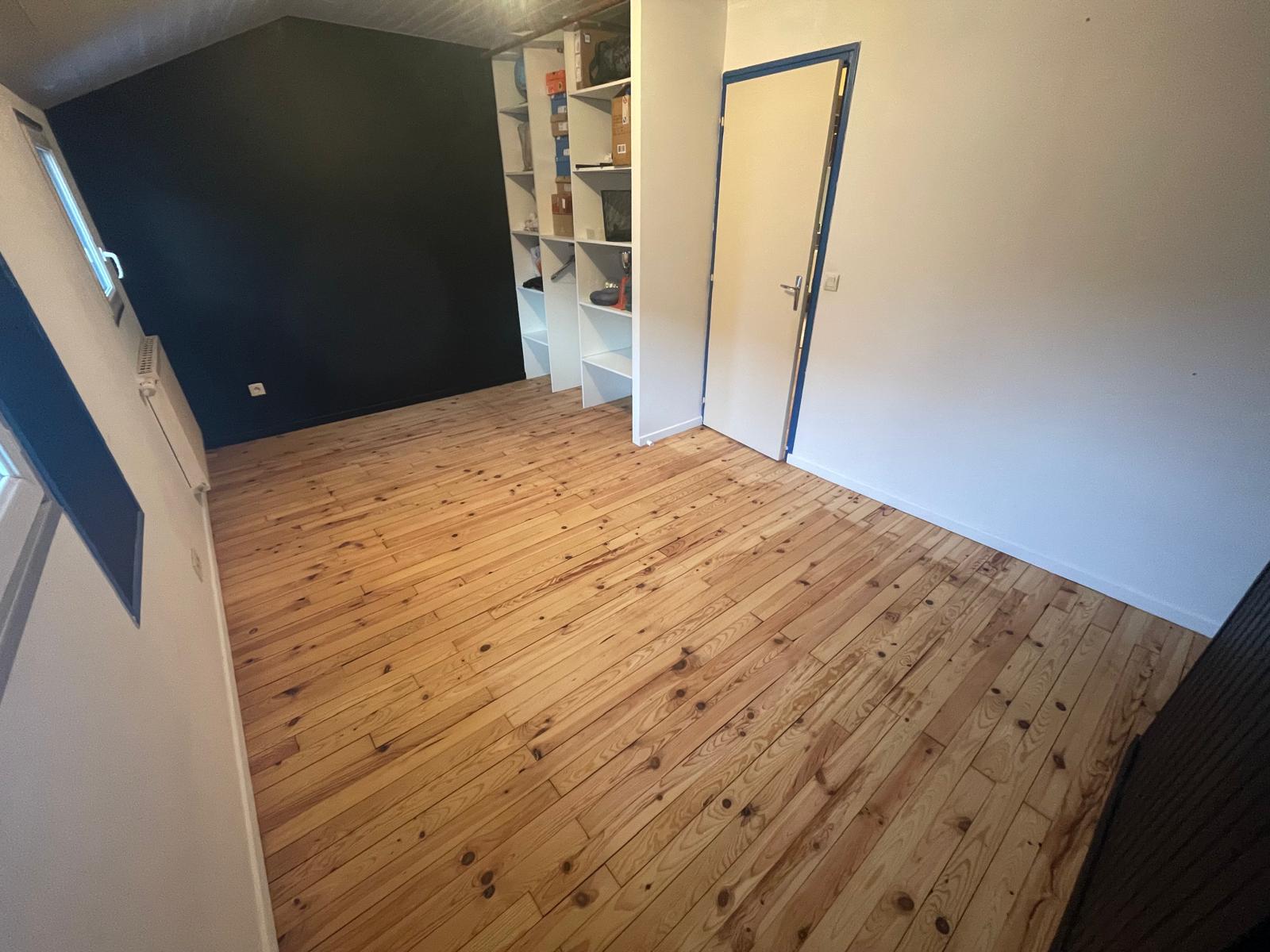 Ponçage et restauration d'un parquet ancien